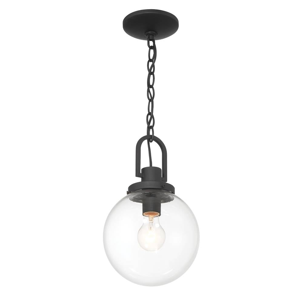 Minka-Lavery 73364-66 Sand Coal Black Wenston 1 Light Pendant Image 2