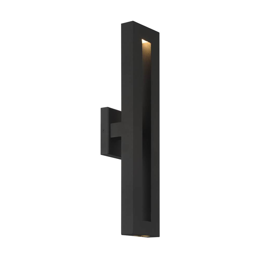 Minka-Lavery 73371-66-L Sand Coal Black Paddock 2 Light Led Outdoor Image 3