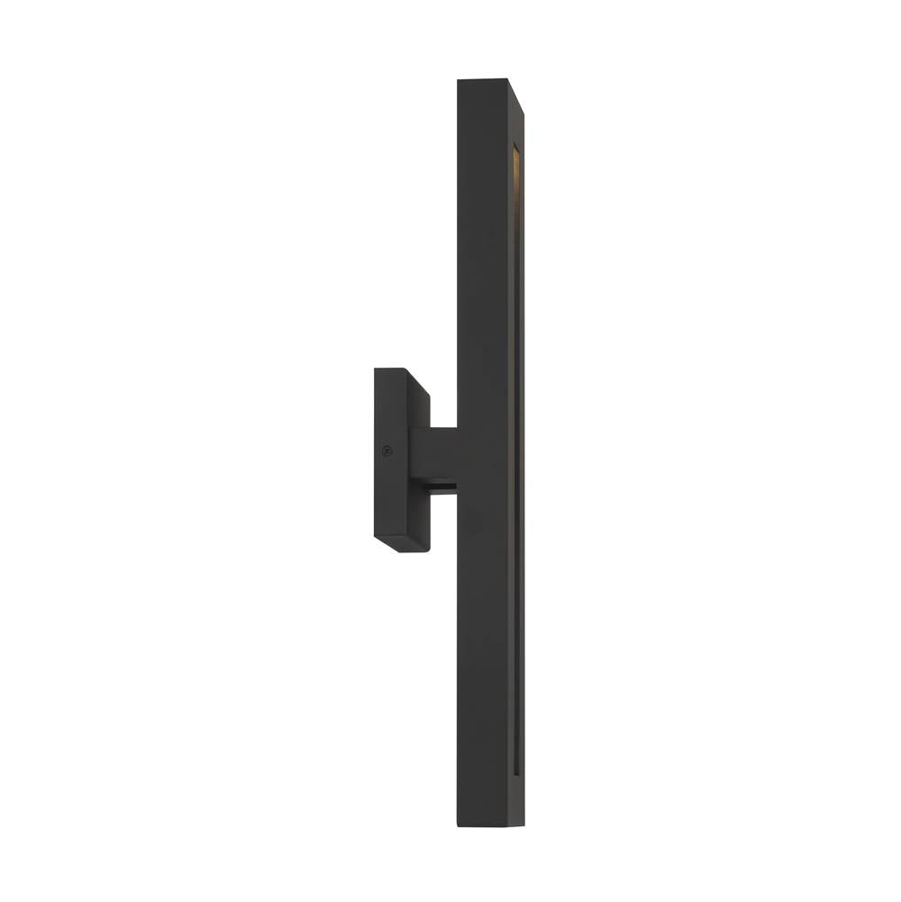 Minka-Lavery 73371-66-L Sand Coal Black Paddock 2 Light Led Outdoor Image 2