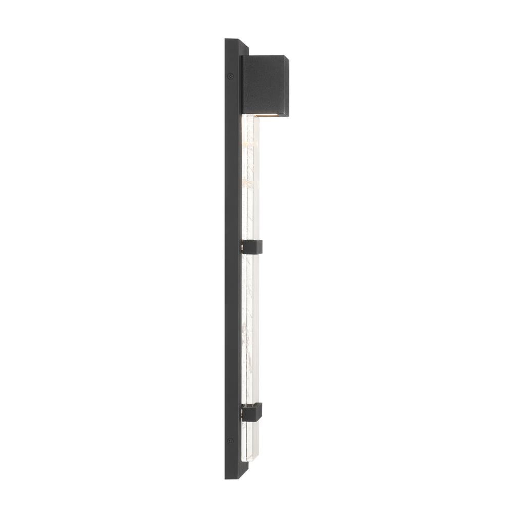 Minka-Lavery 77301-66-L Sand Coal Black Sol 1 Light Outdoor Led Wall Mount Image 2