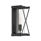 Minka-Lavery 77600-899 Dark Matte Black Rockhill 15.75'' High 1-light Outdoor Sconce Image 6