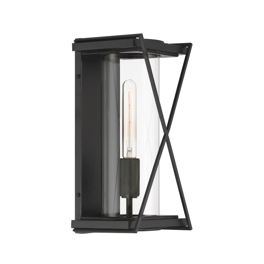 Minka-Lavery 77600-899 Dark Matte Black Rockhill 15.75'' High 1-light Outdoor Sconce Image 6