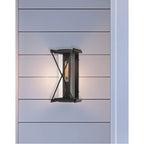 Minka-Lavery 77600-899 Dark Matte Black Rockhill 15.75'' High 1-light Outdoor Sconce Image 4