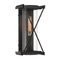 Minka-Lavery 77600-899 Dark Matte Black Rockhill 15.75'' High 1-light Outdoor Sconce Image 1