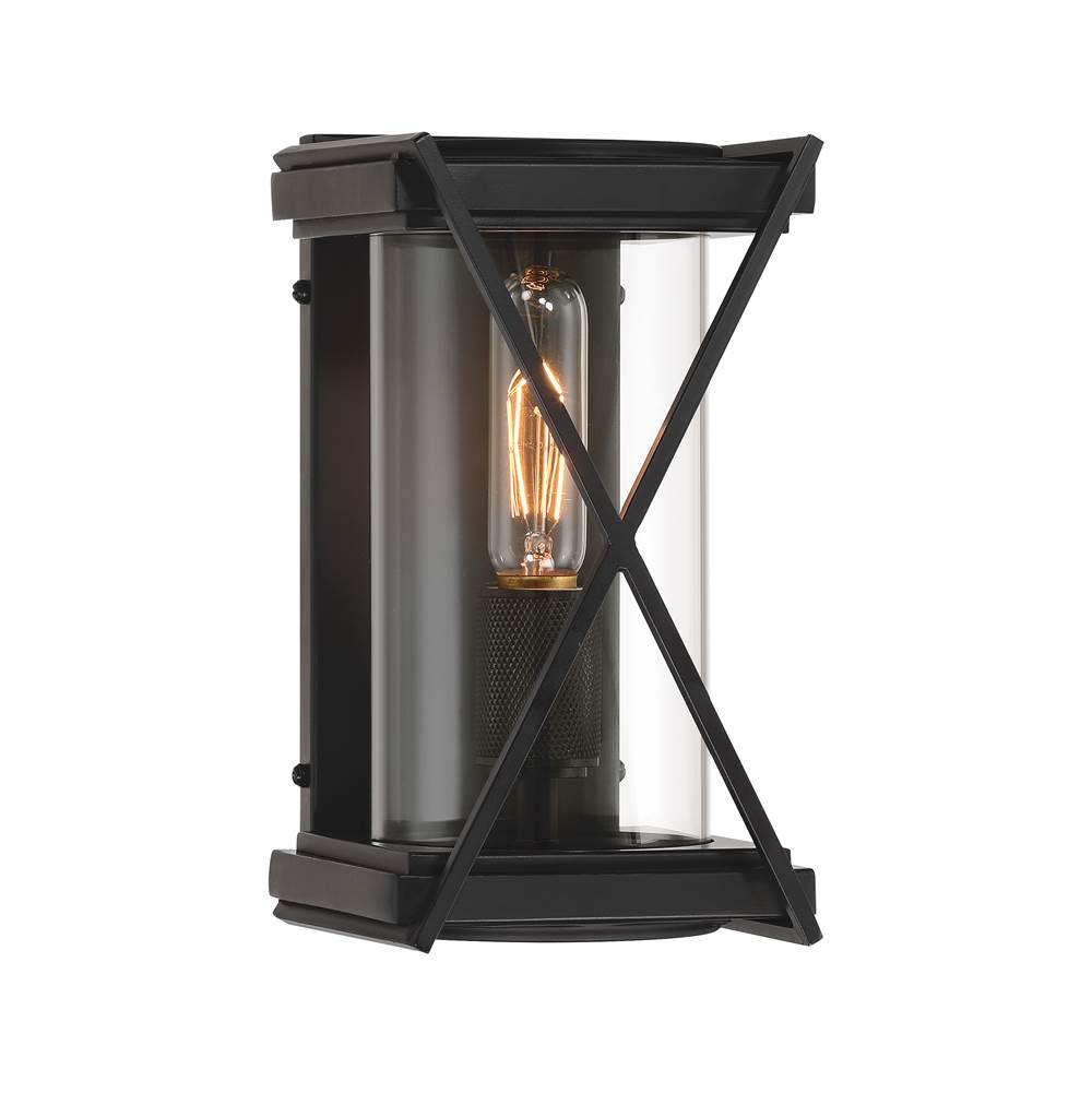 Minka-Lavery 77601-899 Dark Matte Black Rockhill 10.5'' High 1-light Outdoor Sconce Image 7