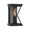 Minka-Lavery 77601-899 Dark Matte Black Rockhill 10.5'' High 1-light Outdoor Sconce Image 1