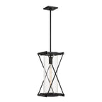 Minka-Lavery 77604-899 Dark Matte Black Rockhill 19'' High 1-light Outdoor Pendant Image 5