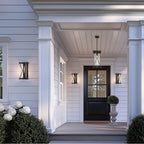 Minka-Lavery 77604-899 Dark Matte Black Rockhill 19'' High 1-light Outdoor Pendant Image 3