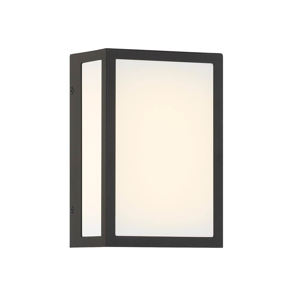 Minka-Lavery 77800-66-L Sand Coal Black Marlborough 9'' High Led Outdoor Sconce Image 1