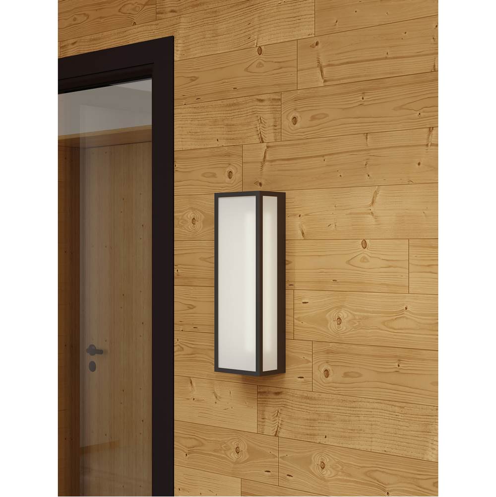 Minka-Lavery 77801-66-L Sand Coal Black Marlborough 18'' High Led Outdoor Sconce Image 2