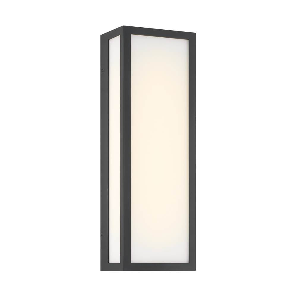 Minka-Lavery 77801-66-L Sand Coal Black Marlborough 18'' High Led Outdoor Sconce Image 1