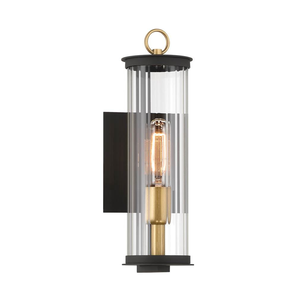 Minka-Lavery 79000-734 Dark Matte Black Cara 14'' High 1-light Outdoor Wall Sconce Image 8