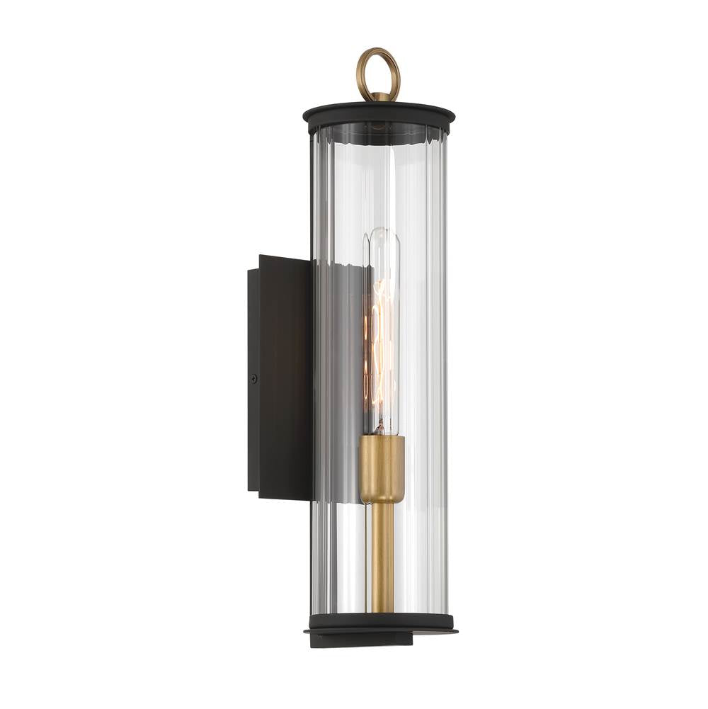 Minka-Lavery 79001-734 Dark Matte Black Cara 19.25'' High 1-light Outdoor Wall Sconce Image 6