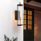 Minka-Lavery 79001-734 Dark Matte Black Cara 19.25'' High 1-light Outdoor Wall Sconce Image 4