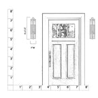 Minka-Lavery 79002-734 Dark Matte Black Cara 27.5'' High 1-light Outdoor Wall Sconce Image 3
