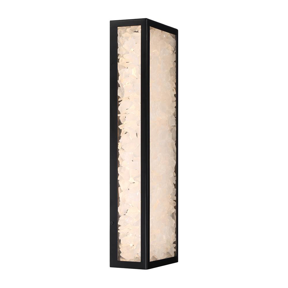 Minka-Lavery 8172-66A-L Coal Black Salt Creek Led Outdoor Wall Sconce Image 3