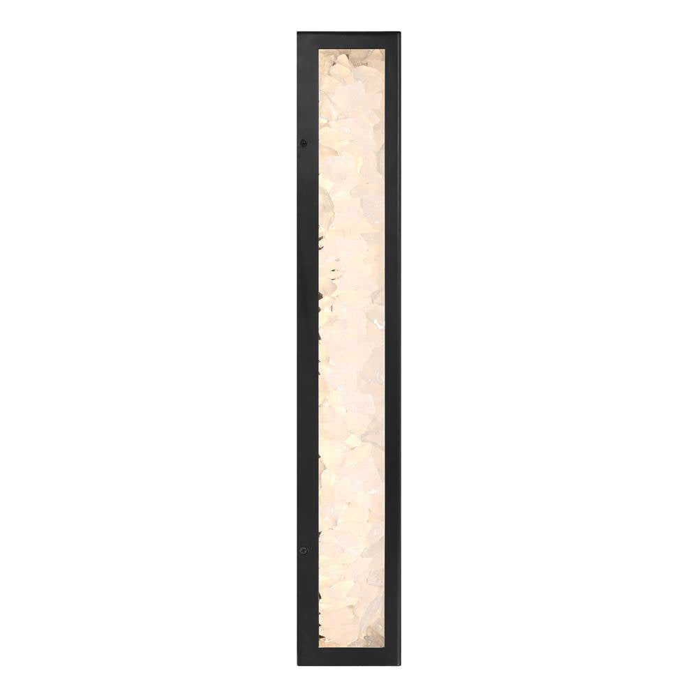 Minka-Lavery 8172-66A-L Coal Black Salt Creek Led Outdoor Wall Sconce Image 2