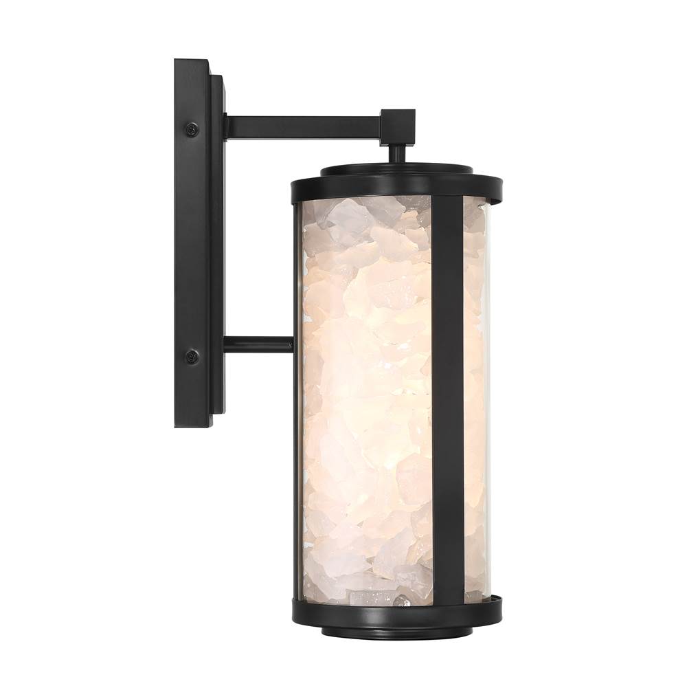 Minka-Lavery 8181-66A-L Coal Black Salt Creek - Led Outdoor Wall Sconce Image 2