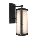 Minka-Lavery 8181-66A-L Coal Black Salt Creek - Led Outdoor Wall Sconce Image 1