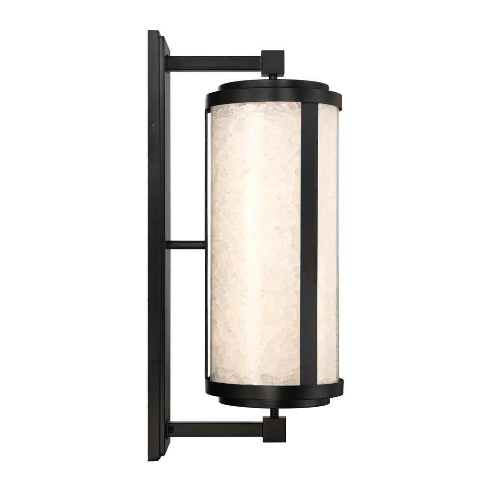 Minka-Lavery 8183-66A-L Coal Black Salt Creek - Led Outdoor Wall Sconce Image 2