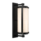 Minka-Lavery 8183-66A-L Coal Black Salt Creek - Led Outdoor Wall Sconce Image 1