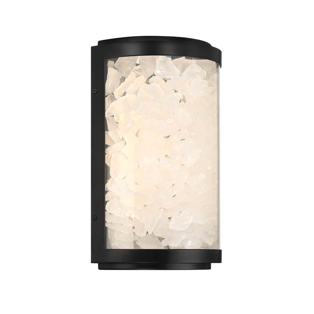 Minka-Lavery 8185-66A-L Coal Black Salt Creek Led Outdoor Wall Mount Image 3