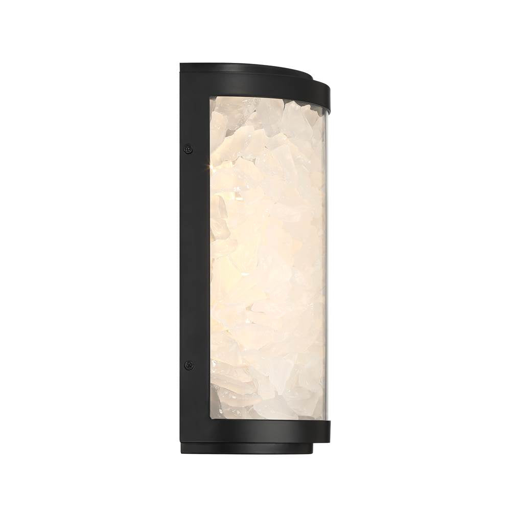 Minka-Lavery 8185-66A-L Coal Black Salt Creek Led Outdoor Wall Mount Image 2