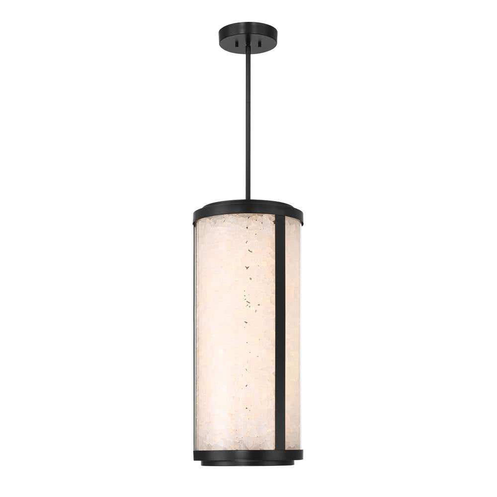 Minka-Lavery 8186-66A-L Coal Black Salt Creek - Led Outdoor Pendant Image 1