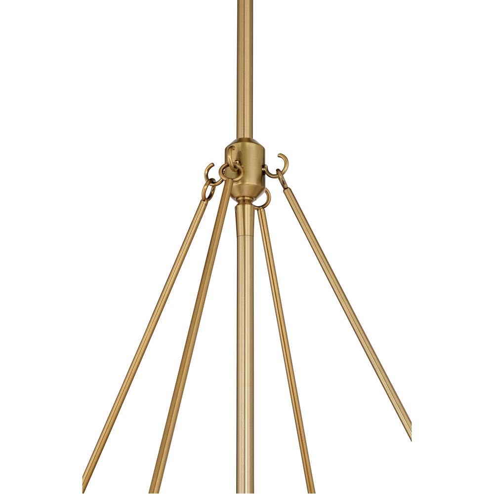 Minka-Lavery 3954-796 Dark Bronze With Legacy Brass Waveform 26'' 4-light Pendant Image 6