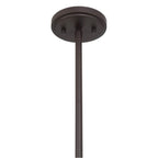 Minka-Lavery 2079-860 Dark Bronze With Off White Briscade 28'' 9-light Pendant Image 5