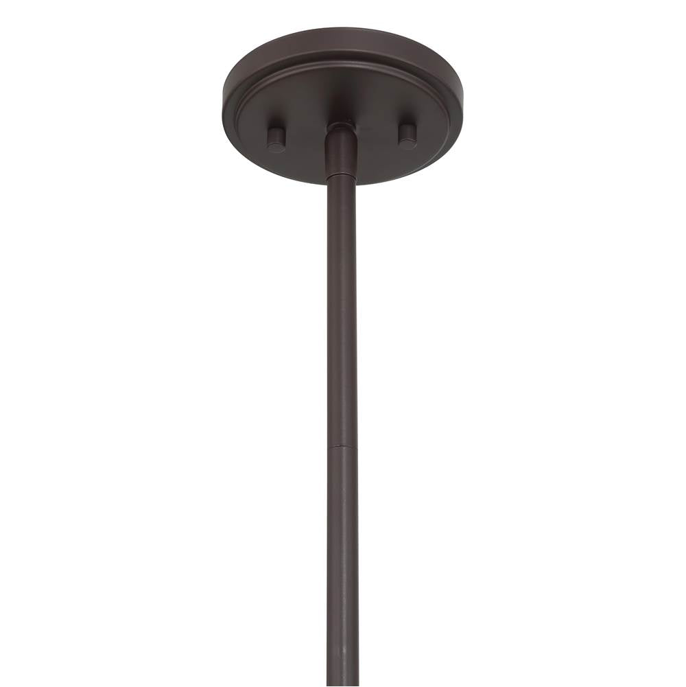 Minka-Lavery 2079-860 Dark Bronze With Off White Briscade 28'' 9-light Pendant Image 5