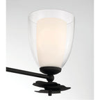 Minka-Lavery 10253-899 Dark Matte Black Elowen 21.75'' Wide 3-light Vanity Image 6