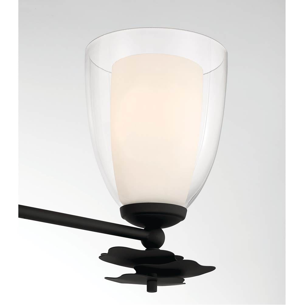 Minka-Lavery 10253-899 Dark Matte Black Elowen 21.75'' Wide 3-light Vanity Image 6