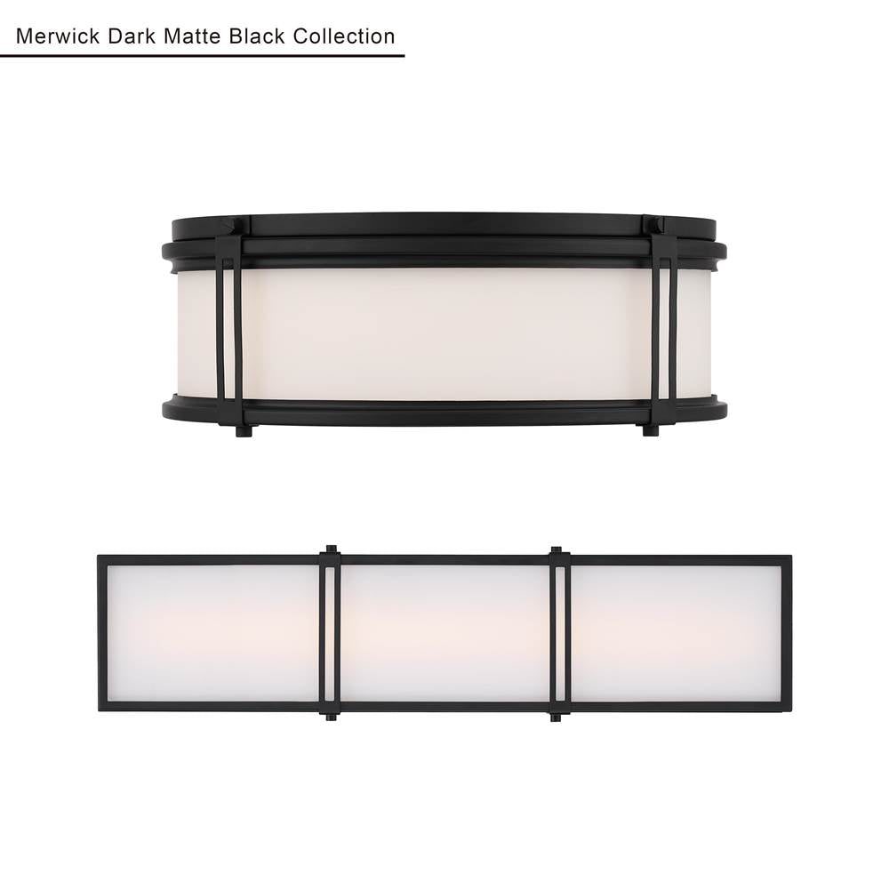 Minka-Lavery 16013-899-L Dark Matte Black Merick 24'' Wide Led Bath Bar Image 2