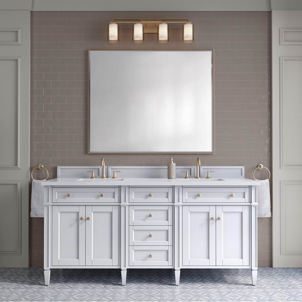 Minka-Lavery 6104-791 Brushed Gold Parsons Studio 32.5'' Wide 4-light Vanity Image 5