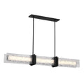 Minka-Lavery 5666-899-L Dark Matte Black Lumina 52'' Led Linear Chandelier Image 1