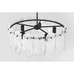 Minka-Lavery 2595-899 Dark Matte Black Oldmill 25'' 5-light Pendant Image 6