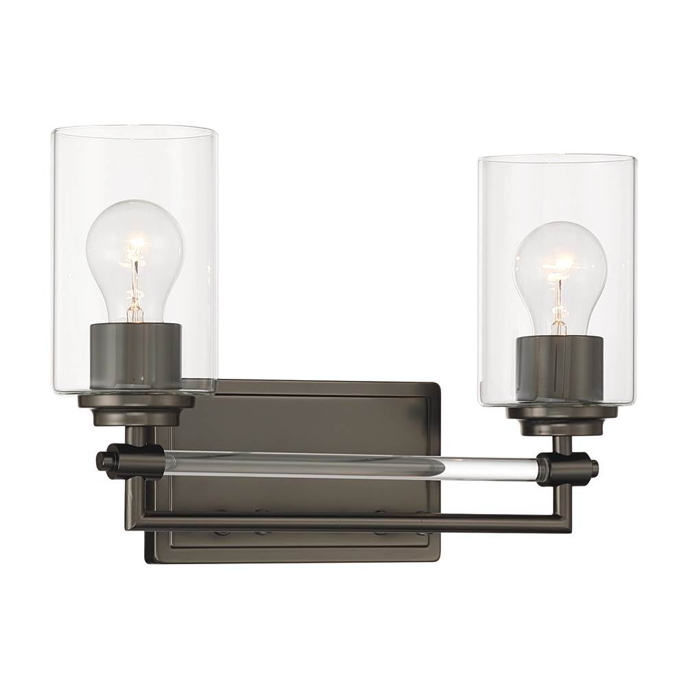 Minka-Lavery 2642-749 Rustic Gun Metal Binsly 15.75'' Wide 2-light Vanity Image 8