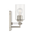 Minka-Lavery 2641-84 Brushed Nickel Binsly 10.5'' High 1-light Bath Sconce Image 6