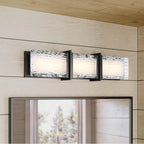 Minka-Lavery 5663-899-L Dark Matte Black Lumina 24.5'' Wide Led Bath Bar Image 4