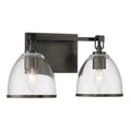 Minka-Lavery 15022-749 Rustic Gun Metal Wynnfrost 15'' Wide 2-light Vanity Image 1