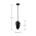 Minka-Lavery 3975-66-L Sand Coal Black Pod 8.25'' Led Pendant Image 3