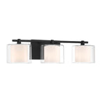 Minka-Lavery 2063-899 Dark Matte Black Seville 22.75'' Wide 3-light Vanity Image 9