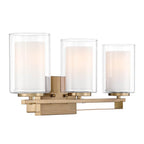 Minka-Lavery 6103-791 Brushed Gold Parsons Studio 24'' Wide 3-light Vanity Image 8