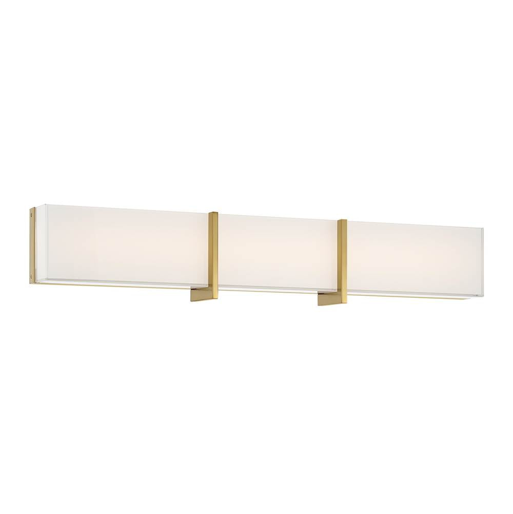 Minka-Lavery 2923-791-L Brushed Gold High Rise 30.25'' Wide Led Bath Bar Image 1