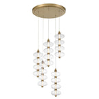 Minka-Lavery 10527-732-L Legacy Brass Bollavino 19'' Led Pendant Image 8