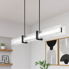 Minka-Lavery 5667-899-L Dark Matte Black Lumina 66'' Led Linear Chandelier Image 3