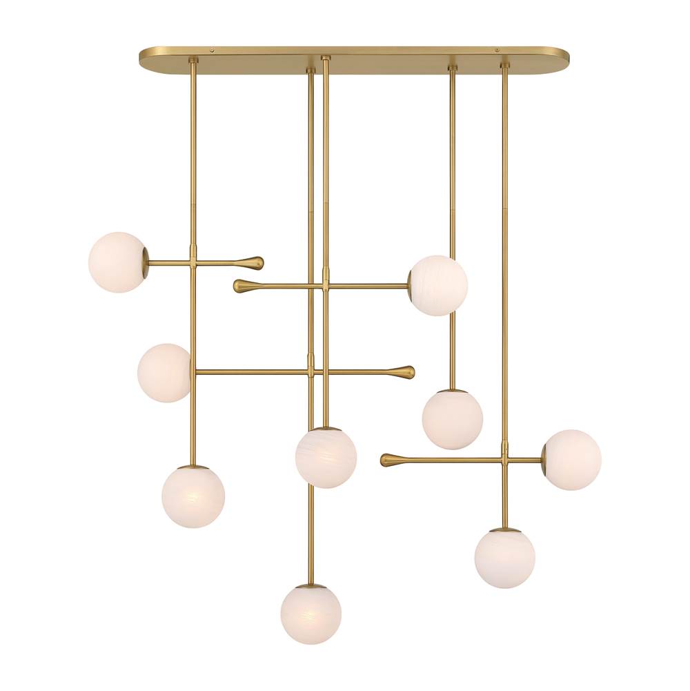 Minka-Lavery Ursolus 43.5'' 9-light Linear Chandelier