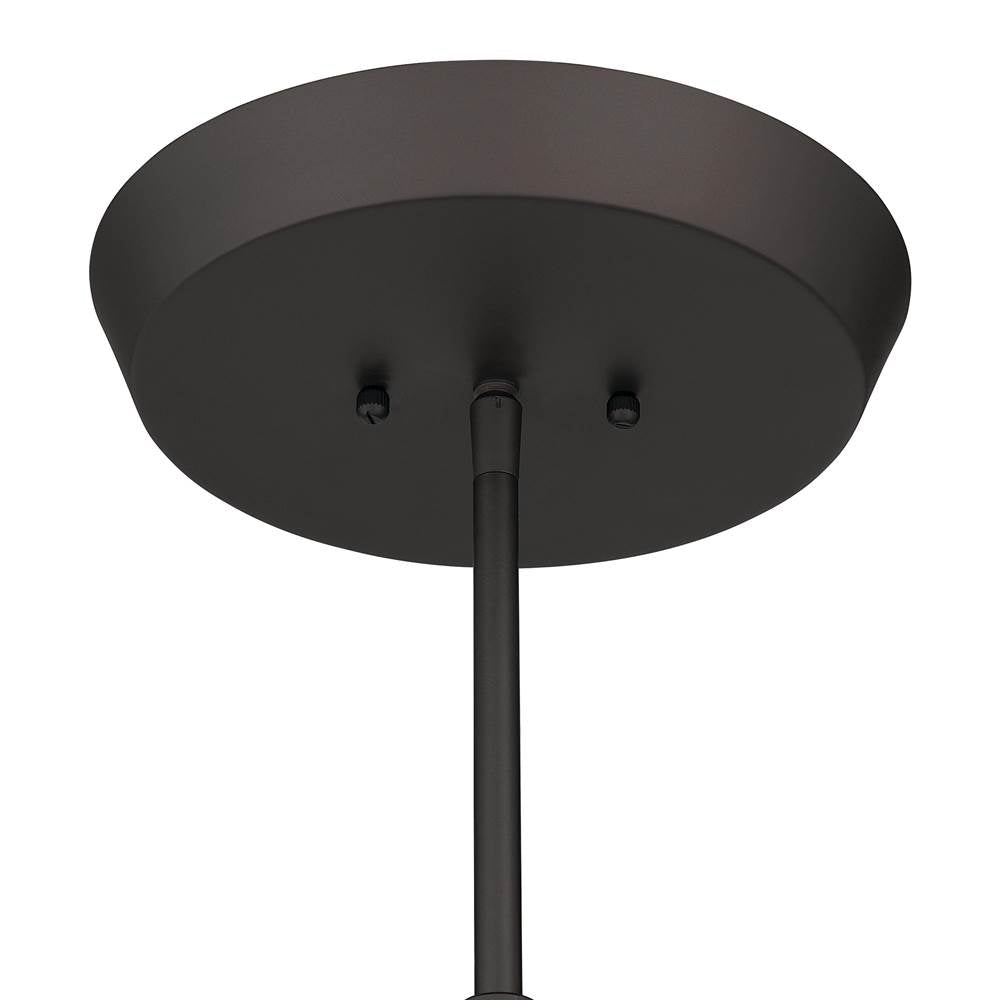 Minka-Lavery 3475-860-L Dark Bronze With Faux Alabaster Velaris 24'' Led Pendant Image 4