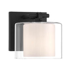 Minka-Lavery 2061-899 Dark Matte Black Seville 6'' High 1-light Bath Sconce Image 8